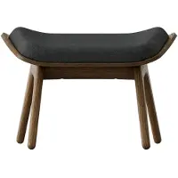 UMAGE The Reader Pouf Dark oak | Shadow - Textile