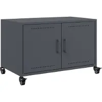vidaXL Armoire TV anthracite 68x39x43,5 cm Acier laminé à froid