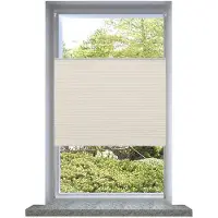 vidaXL Store plissé 60x100 cm Crème