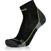 Lowa Chaussettes de Randonnée Lowa Unisex ATS Socks Black-Taille 47- 48