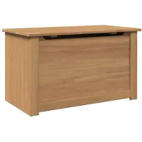vidaXL Coffre avec couvercle PANAMA 79 x 42 x 46 cm en bois massif de pin