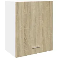 vidaXL Armoire murale Lyon Chêne Sonoma 50x31x60 cm Bois composite