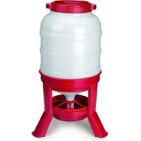 Gaun Mangeoire Anti-Gaspillage Sur Pieds 30 Kg ¿ Grande Capacité