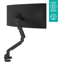 Dataflex Viewgo pro Support d'écran HD avec bras pivotant (48.823), noir (Tables, 15 kg), Support de moniteur, Noir