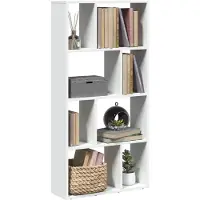 vidaXL Bibliothèque Blanc 60x20x120 cm Bois d'ingénierie