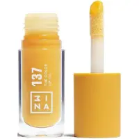 3INA The Color Lip Oil huile hydratante lèvres teinte 137 - Bright honey yellow, sheer 4 ml