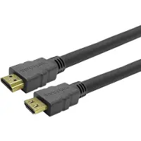 VivoLink Câble HDMI Pro avec clou de verrouillage (1.50 m), Câble vidéo, Noir