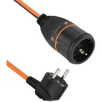 Electraline Rallonge linéaire Electralock 90° 16 A, 20 m