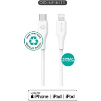 ESTUFF ES602270 câble Lightning 2 m Blanc