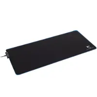 White Shark Tapis de souris pour jeux avec rétroéclairage RGB Luminous XL, 800x350x3mm (XL), Tapis de souris, Noir