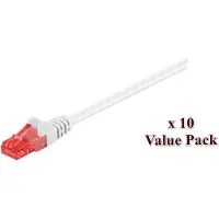 Microconnect V-UTP605WVP 5m Cat6 U/UTP (UTP) Weiß Netzwerkkabel (V-UTP605WVALUEPACKAGE)