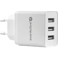 EverActive SC-300 mobile device charger Universal White DC Fast charging Indoor