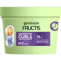 Garnier Méthode Fructis Pour Boucles Masque Pour Cheveux Bouclés 370ml