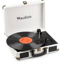 Audizio Platenspeler Bluetooth IN/OUT - RP116CR - 2024 model - Retro platenspeler met