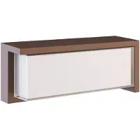Beneito Faure Blis Lampe Murale d'Extérieur Corten | Rectangular