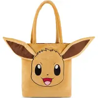 Difuzed Sac En Tissu Gaming de Pokémon - Evoli - Totebag Novelty - pour Unisexe - marron - Taille Standard