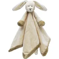Teddykompaniet Doudou bébé lapin, beige, 35 x 35 cm, lavable en machine