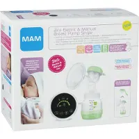 Mam 2 en 1 Tire-lait - Électrique et Manuel - Vert - - UneTaille - Tire-lait
