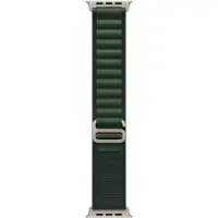 Apple MXMU3ZM/A accessoire intelligent à porter sur soi Bande Vert Polyester, Élasthanne, Titane