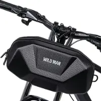 WildmanT Wildman Bike Frame Bag X9 3.5L Bike Handle Black/Black