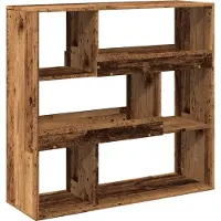 vidaXL Cloison de séparation vieux bois bois d'ingénierie