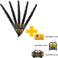 DeWalt 240x5-6.5 Mm Sable Saw Blade Argenté