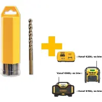 DeWalt Foret à métaux - HSS-G EXTREME 2 - Ø 8,5 mm - LU 72 mm - Pack 10 pièces