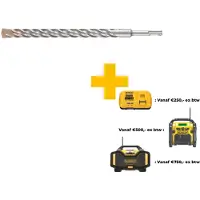 DeWalt Foret SDS-Plus 18 x 300mm - - Foret - Briques - Longueur totale : 300 mm - Dimensions : 18 mm - 1 pièce