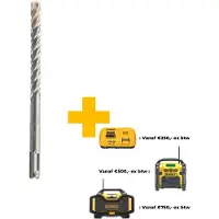 DeWalt Foret béton 4 taillants SDS-Plus XLR - 10 x 210 mm
