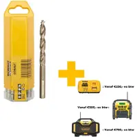 DeWalt Dt4940-qz Metal Drill Bit 8.5 Mm 10 Units Doré