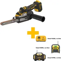 DeWalt DCM200N-XJ Corps De Ponceuse À Bande Sans Fil 18 V Li-ion XR - 13 Mm