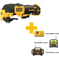 DeWalt Outil oscillant XR 12V - Sans batterie, ni chargeur - DCS353N-XJ