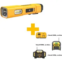 DeWalt Lampe de Poche USB-C - DCL183-XJ