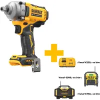 DeWalt DCF892N-XJ Corps De Clé À Chocs Sans Fil Li-ion XR 18 V - 1/2'' - 1152 Nm - Sans Balais - Connexion Par Broches