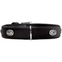 Hunter Halsband Softie Stone Kunstleder Nubuk
