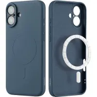 IMoshion Coque Couleur avec MagSafe Apple iPhone 16 - Bleu foncé