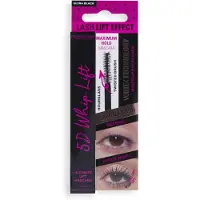 Makeup Revolution 5D Lash Whip Lift mascara allongeant pour des cils pleins teinte Black 12 ml