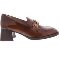 Hispanitas pour femme. HI243590 Talons à lanières en cuir marron (41), 3 à 5 cm, Aucun, Casuel
