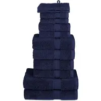 vidaXL Ensemble de serviettes de qualité supérieure SOLUND 12 pcs