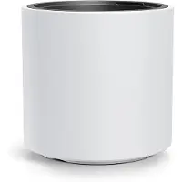 Prosperplast Heos Collection 46.8x46.8x45 Cm Flowerpot Argenté