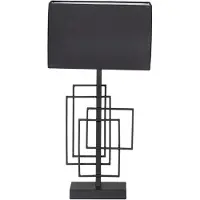 By Rydens Lampe de table Paragon noir mat 52cm