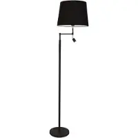 By Rydens Lampe sur pied Orlando noir mat