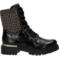 Rieker Bottes 'Stiefeletten/Boot Damen 72607-00 Kunststoff (Synthetik) in schwarz' noir