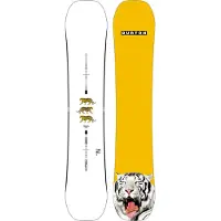Burton - Snowboard all mountain - Process Flying V 2025 pour Homme - Taille 157 cm - Blanc