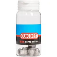 Elvedes Comression Nuts 10 Units Argenté
