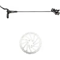 Elvedes Hp4000 160 Mm Left Brake Lever Argenté 1700 mm