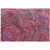 Beliani Bilianis 160 x 230 cm coton bicolore BOUGIE (160 x 230 cm)