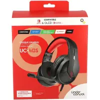 Under Control Casque Rouge Filaire UC-40S pour Nintendo Switch