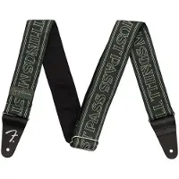 Fender George Harrison All Things Must Pass Logo Strap Sangle pour guitare Green