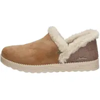SKECHERS Arch Fit Dream - Winter Warmth Pantoffels Dicht - Cognac - Maat 36